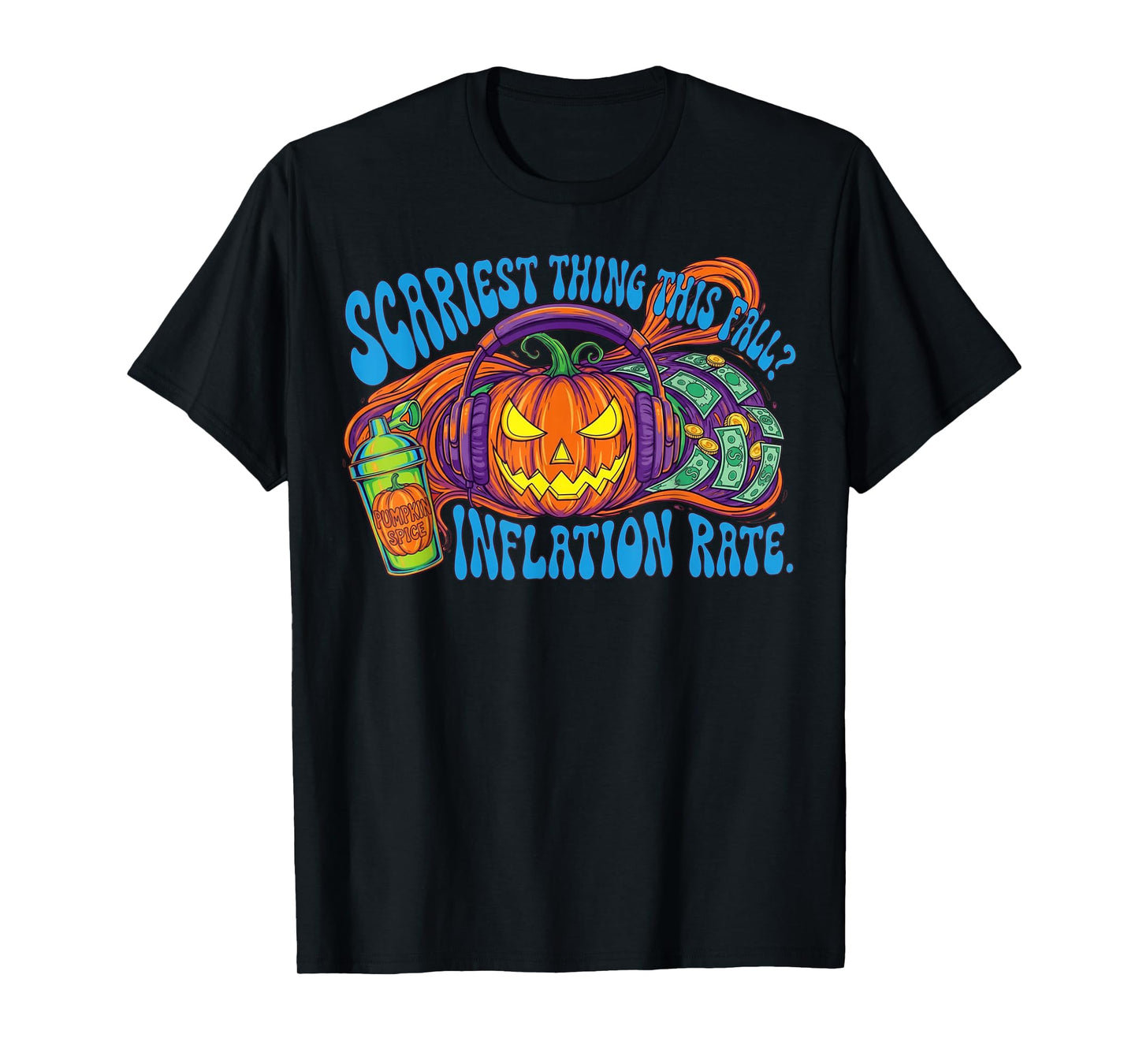 Pumpkin Halloween Costume Funny Halloween 2025 T-Shirt