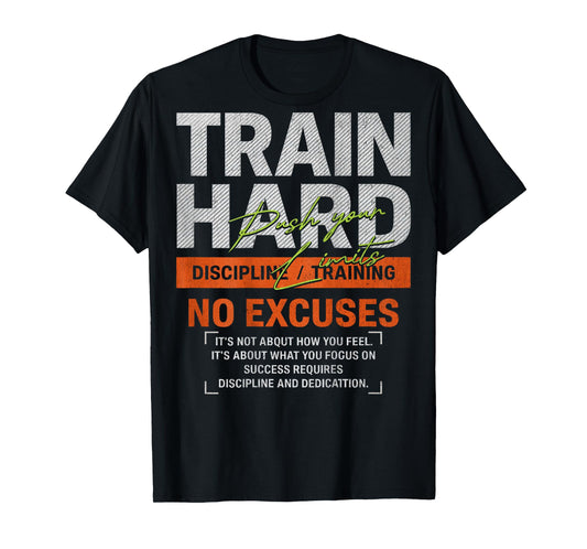 Fitness Quote Y2K Gym Training Back Print Yoga Sport Workout T-Shirt