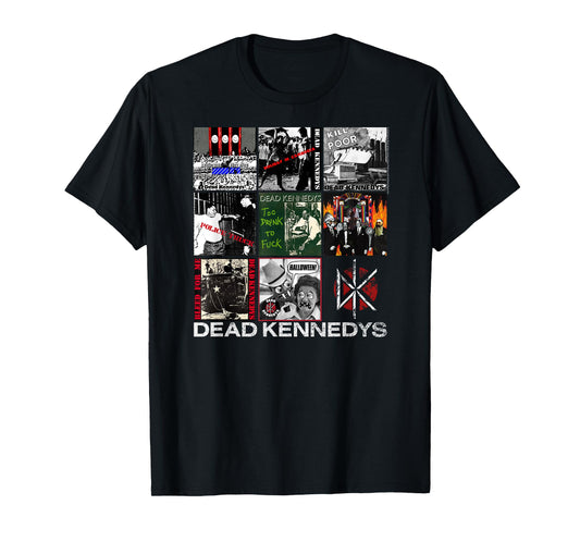Dead Kennedys Singles Covers Vintage Punk Band T-Shirt