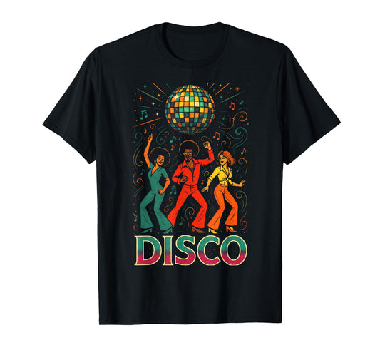 Disco - Queen 70s Vintage Party Dancing T-Shirt