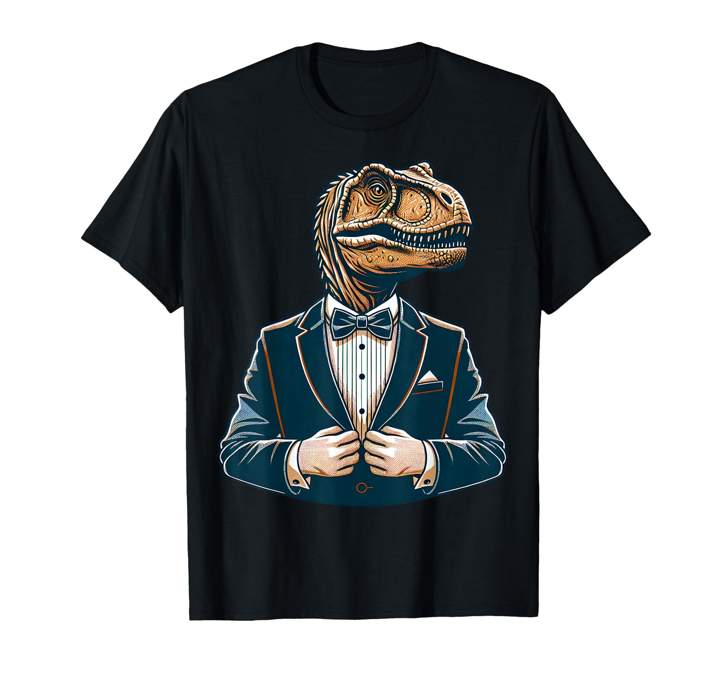 T-Rex Tuxedo Classic Paleontologist Suit T-Shirt