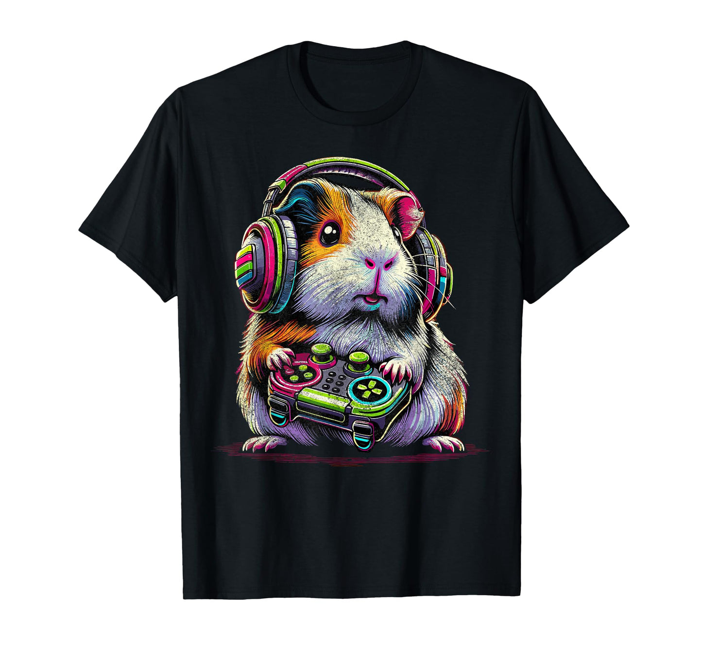 Guinea Pig Funny Video Games Guinea Pig T-Shirt