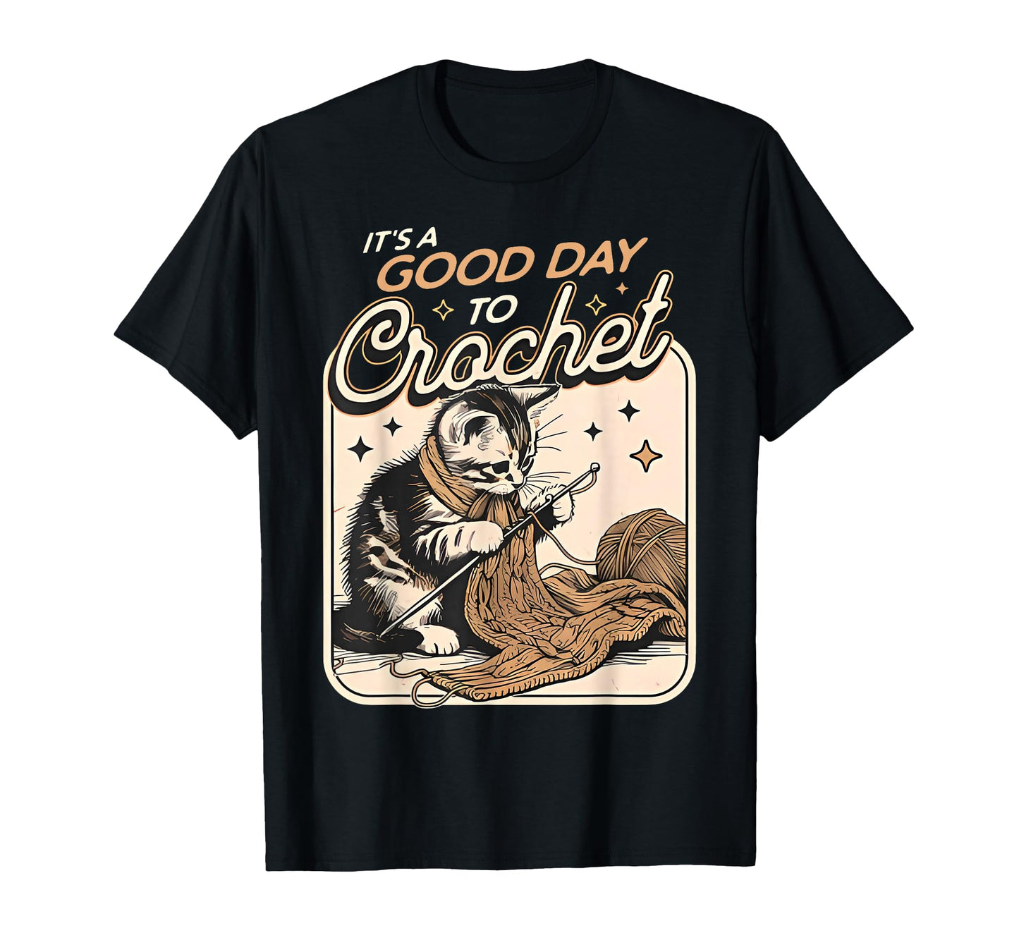 It’s a Good Day to Cute Cat Crochet Lover T-Shirt