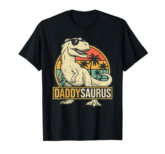 Daddysaurus T Rex Dinosaur Daddy Saurus Family Matching T-Shirt