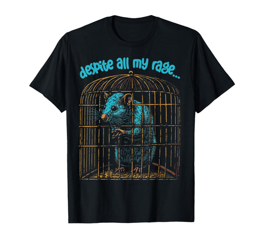 Vintage Despite All My Rage, I'm Still Just A Rat In A Cage T-Shirt