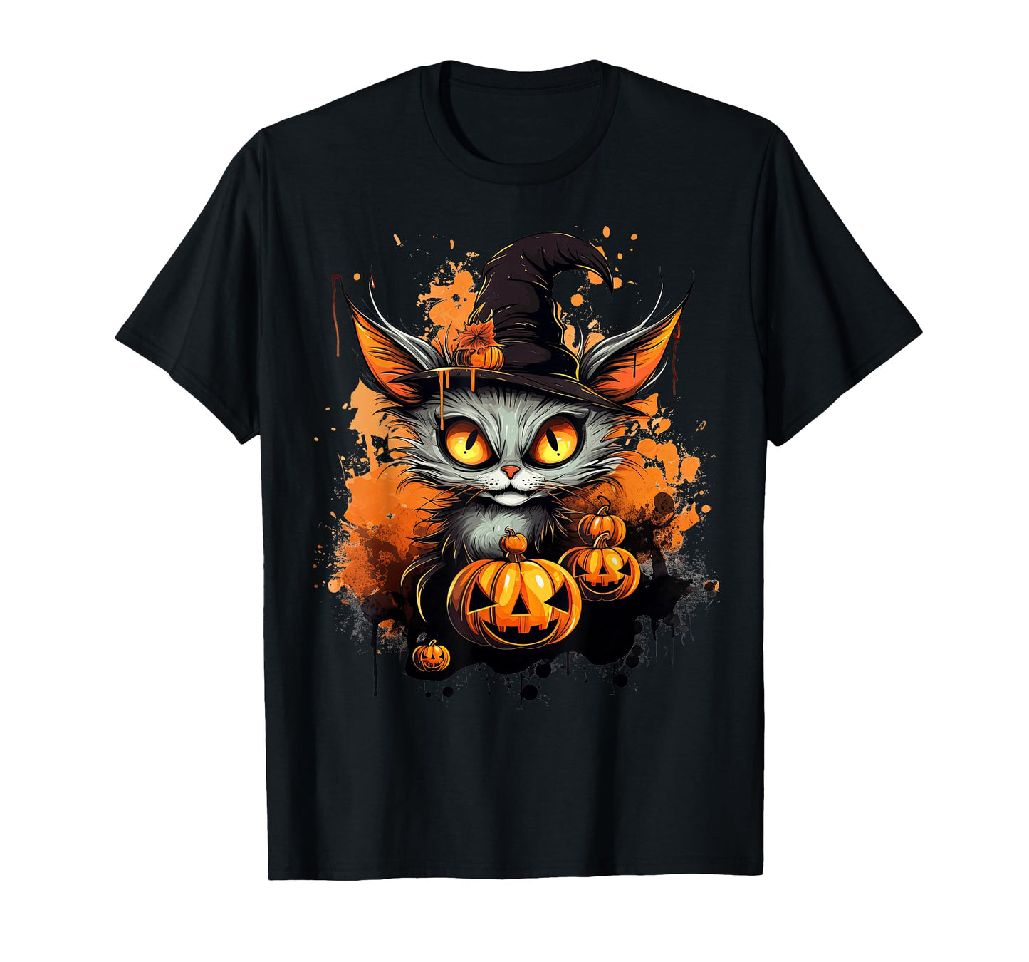 Spooky Character Halloween T-Shirt
