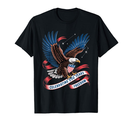 250 Years America Anniversary USA 250th Birthday Apparel T-Shirt