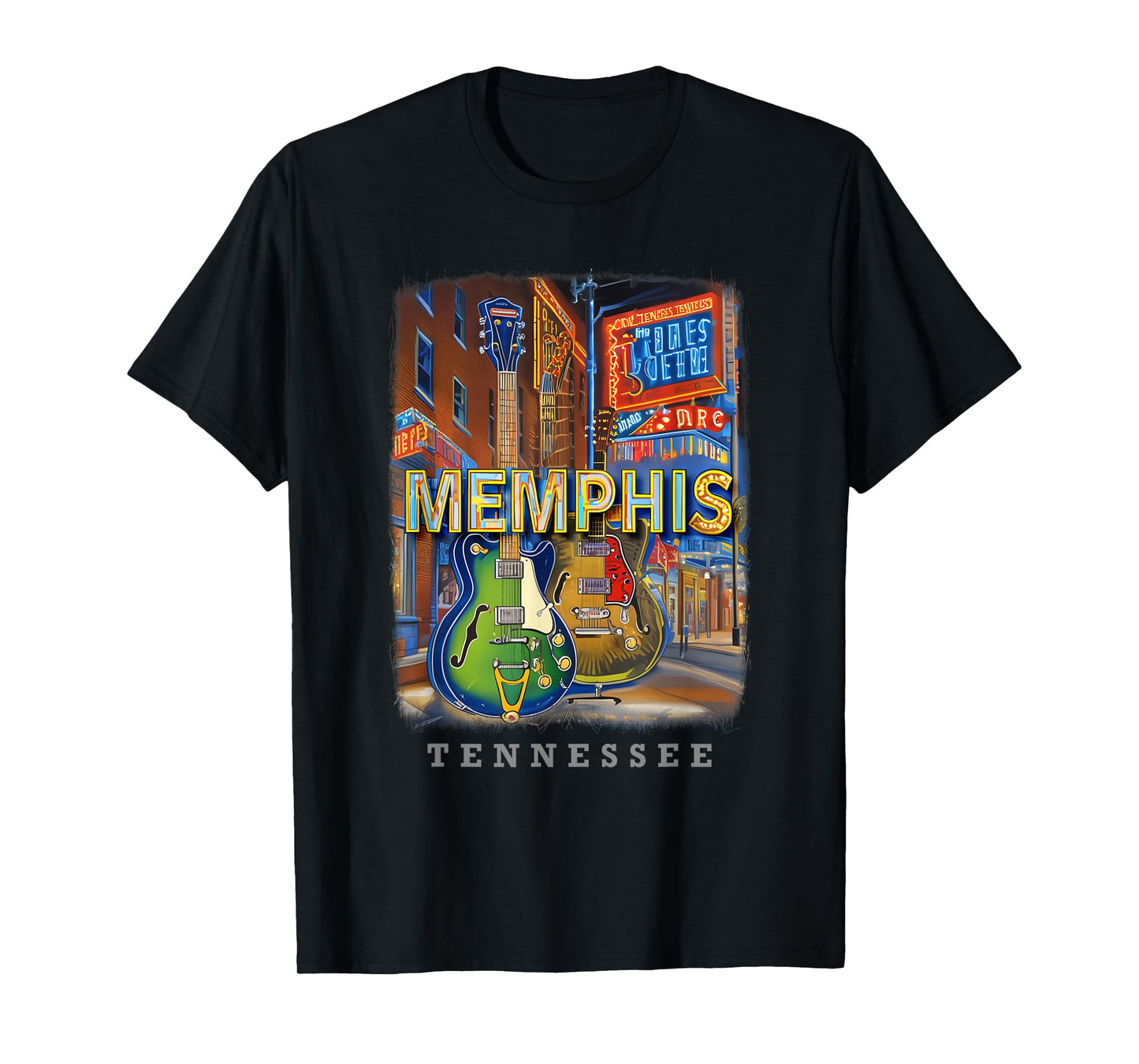 Memphis Tennessee TN Musical Legacy SD766 T-Shirt