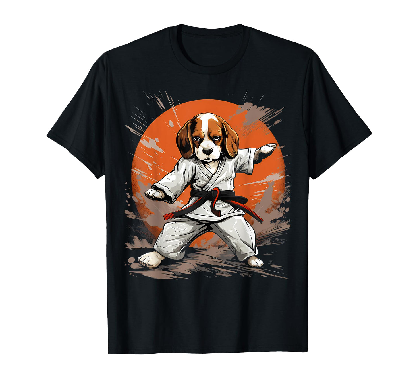 MMA Beagle Dog Karate T-Shirt