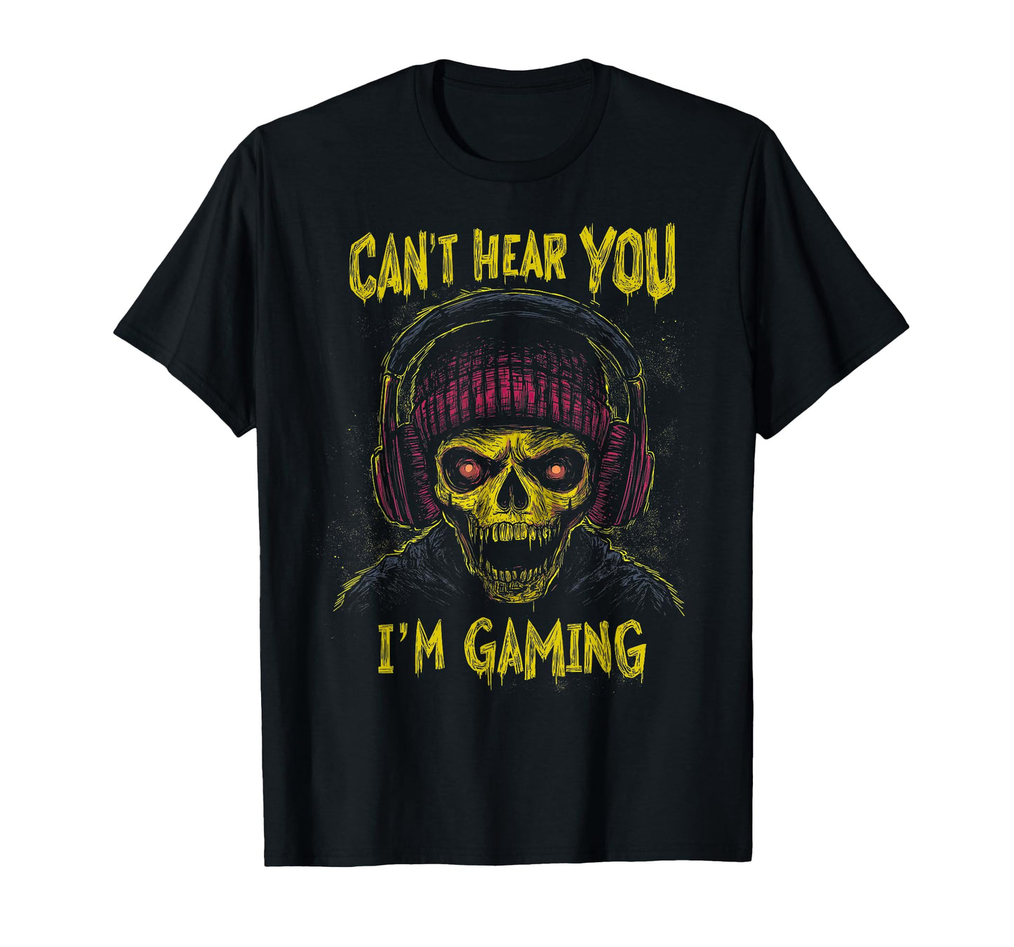Funny Gamer Graphic Tee For Kids Boys Teens Men Video Gaming T-Shirt