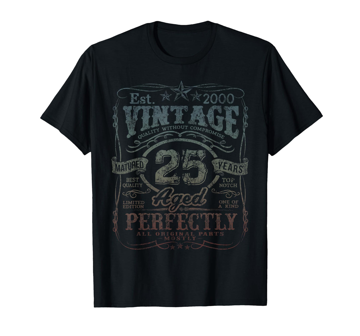 Vintage 2000 Limited Edition Shirt 25 year old 25th Birthday T-Shirt