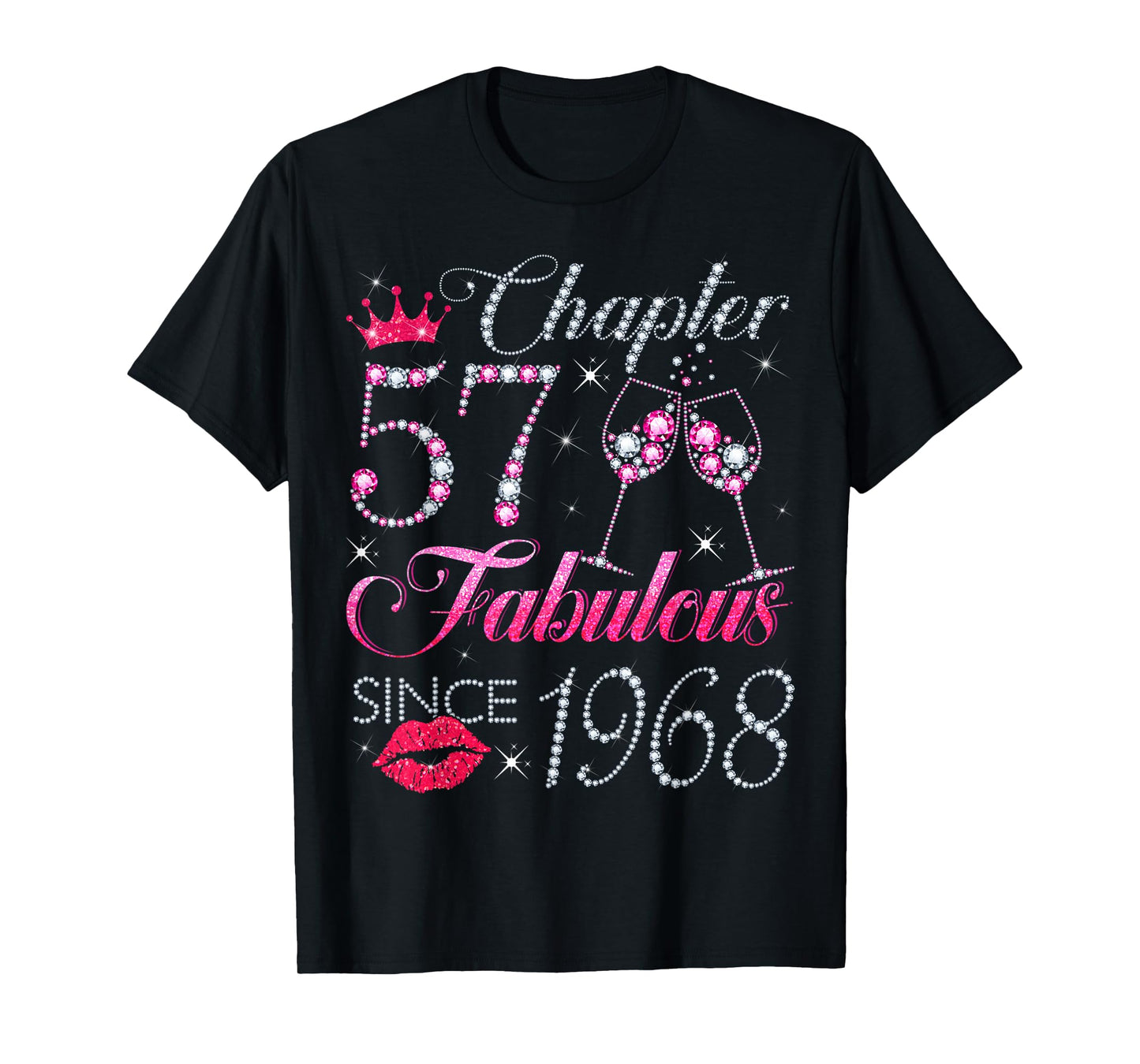 Chapter 57 Fabulous Since 1968 57Th Birthday Gift For Women T-Shirt