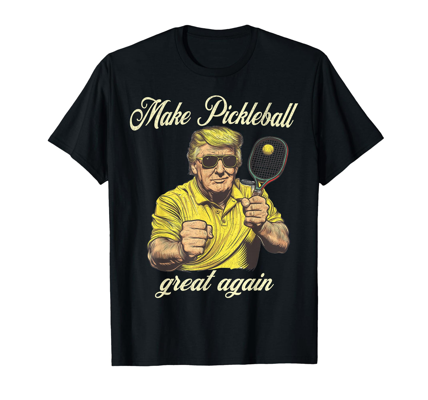 Funny Pickleball Lovers Graphics Pickle Ball Men Women T-Shirt