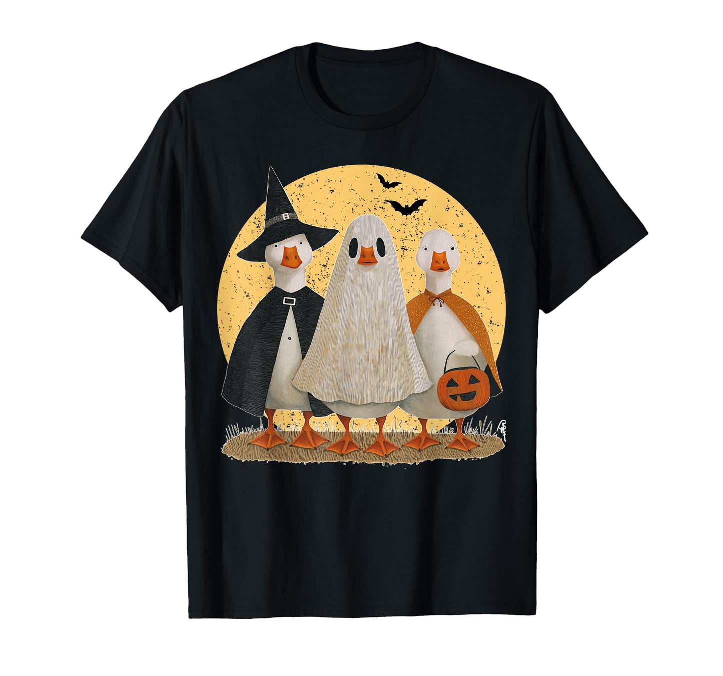 Trick or Treating Halloween Ducks T-Shirt