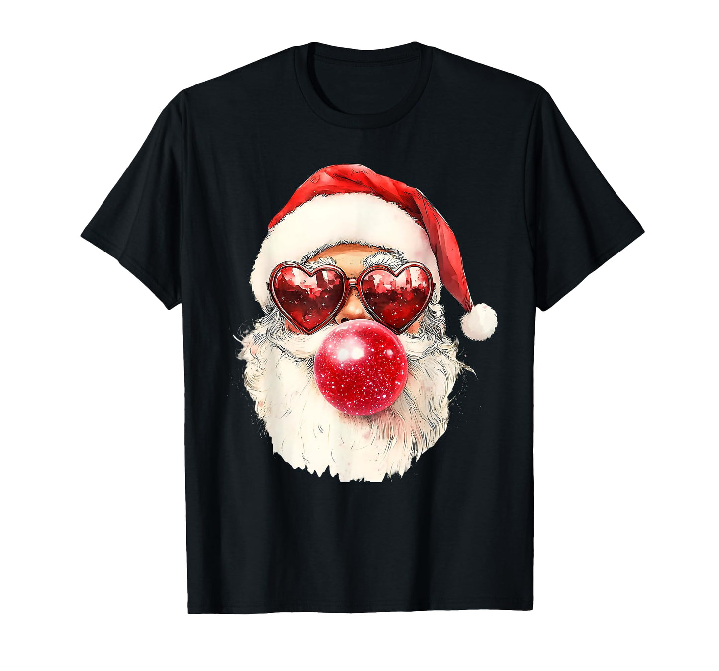 Merry Christmas Santa Sunglasses Xmas Pajamas Holiday Funny T-Shirt