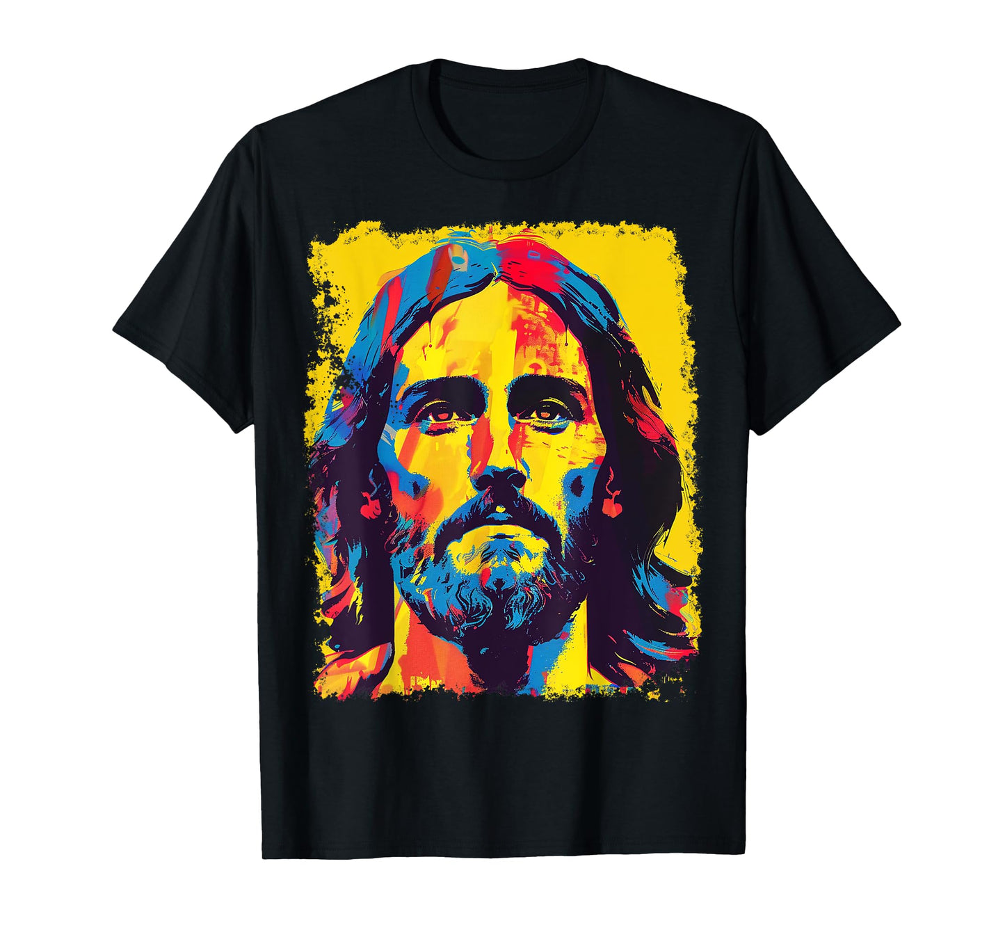 Jesus Christ Pop Art Graphic T-Shirt