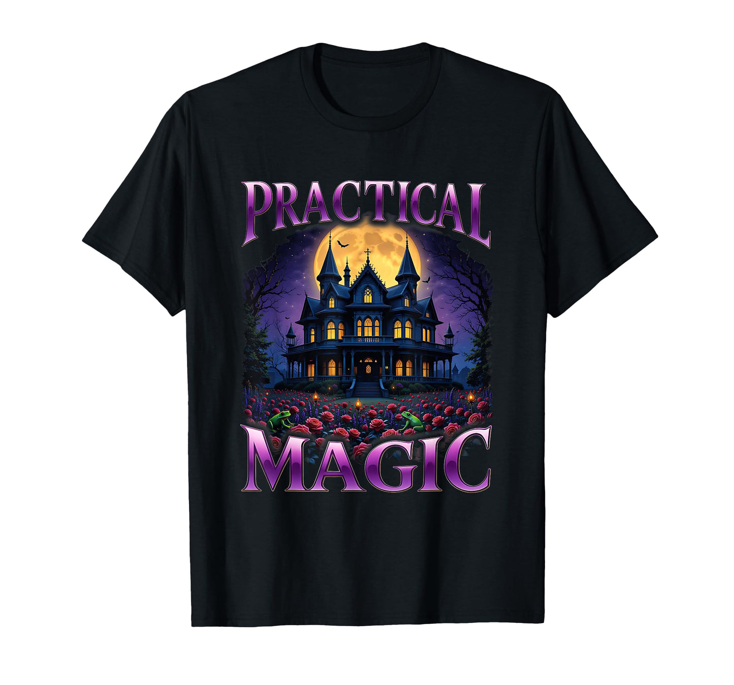 Witchy Halloween Love Practical Magic Vintage Witch Magic T-Shirt