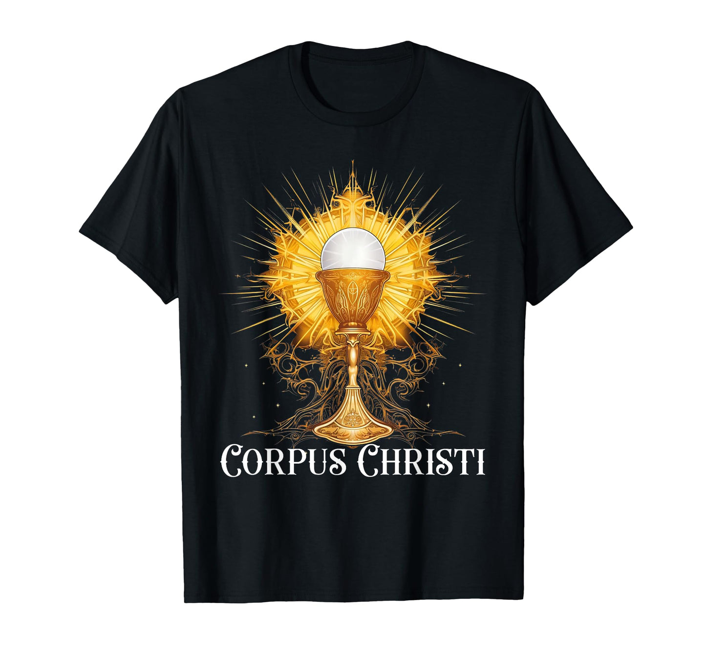 Eucharistic Adoration Traditional Latin Mass Catholic T-Shirt
