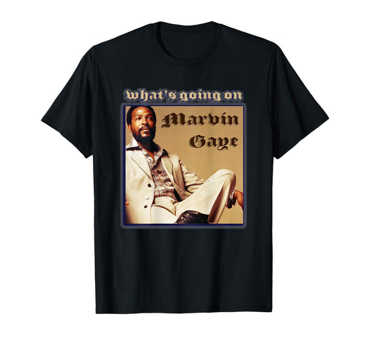 Marvin Gaye_004_Back Printed T-Shirt