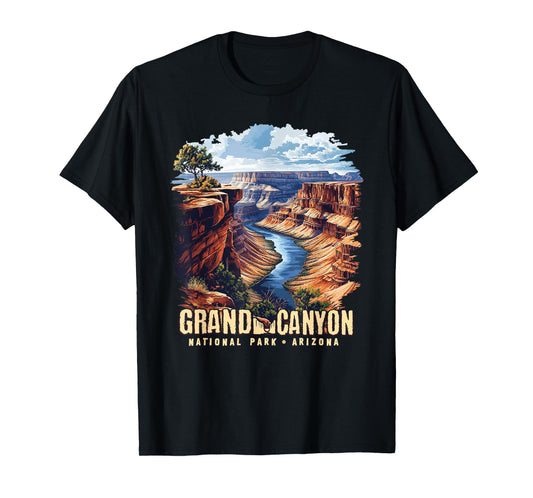 Retro Classic Grand Canyon National Park T-Shirt