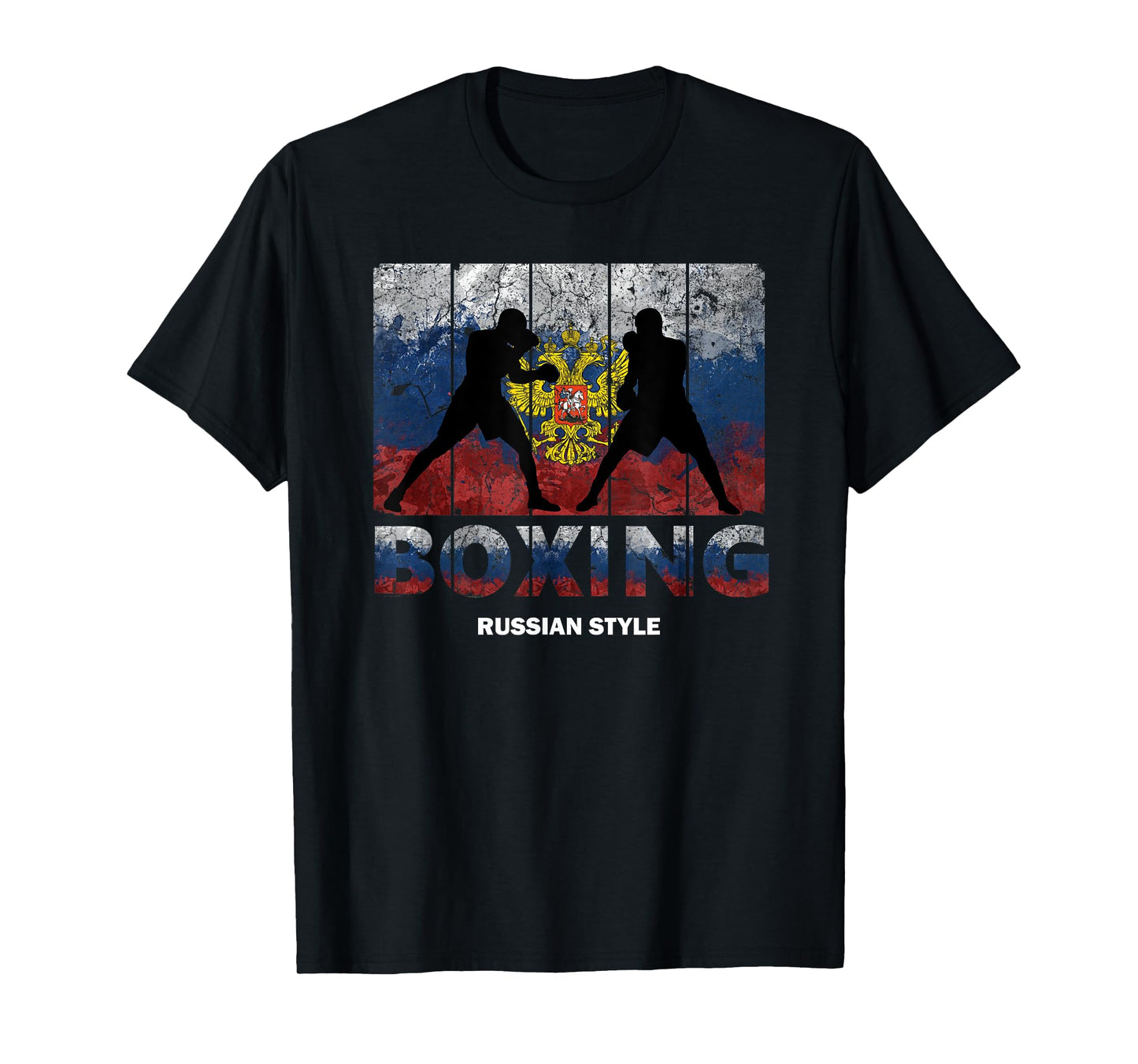 Russian Vintage style boxing Great Boxing Russia T-Shirt