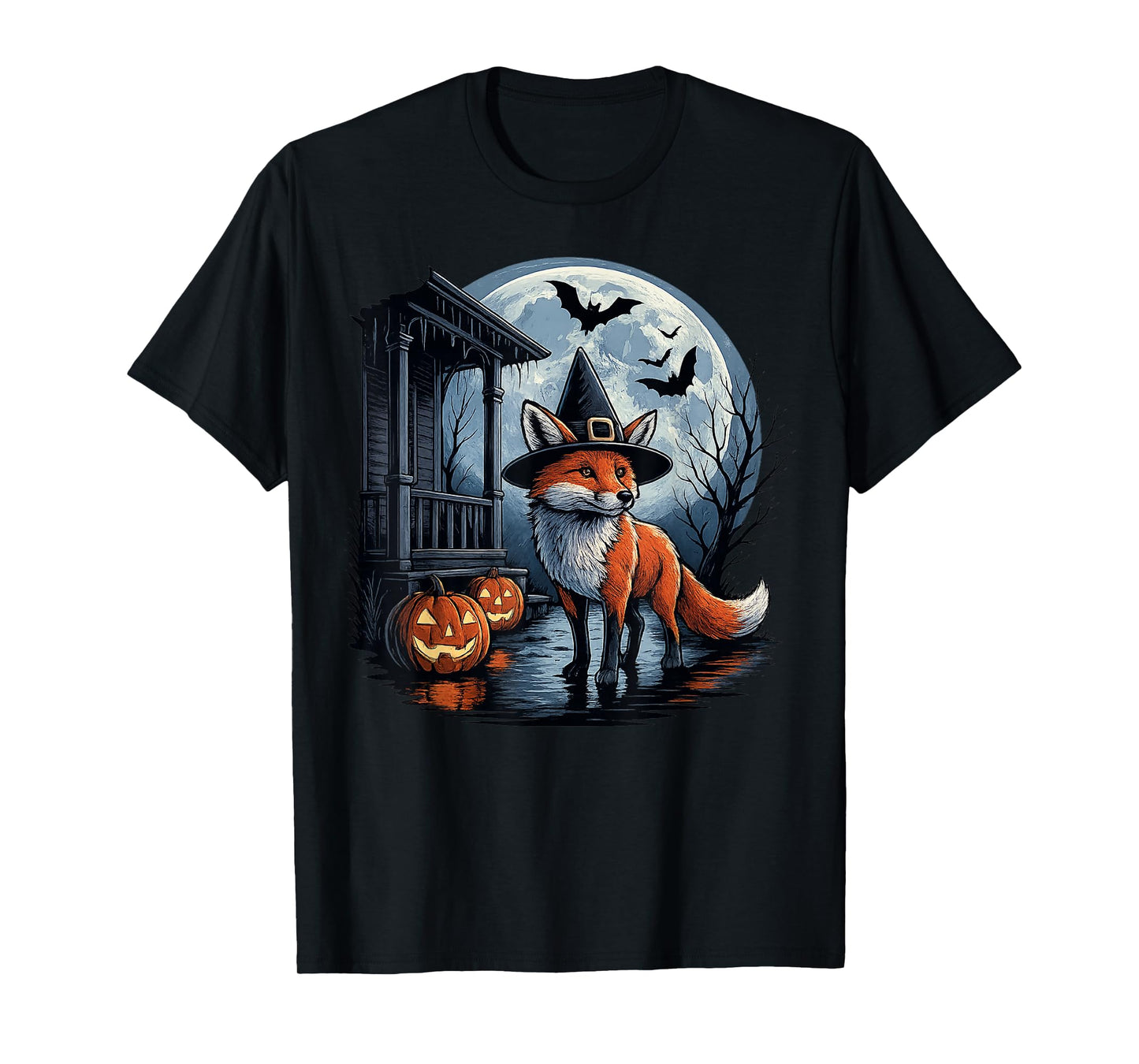 Fox Costume Vintage Halloween Tees Gifts for Men Women Kids T-Shirt
