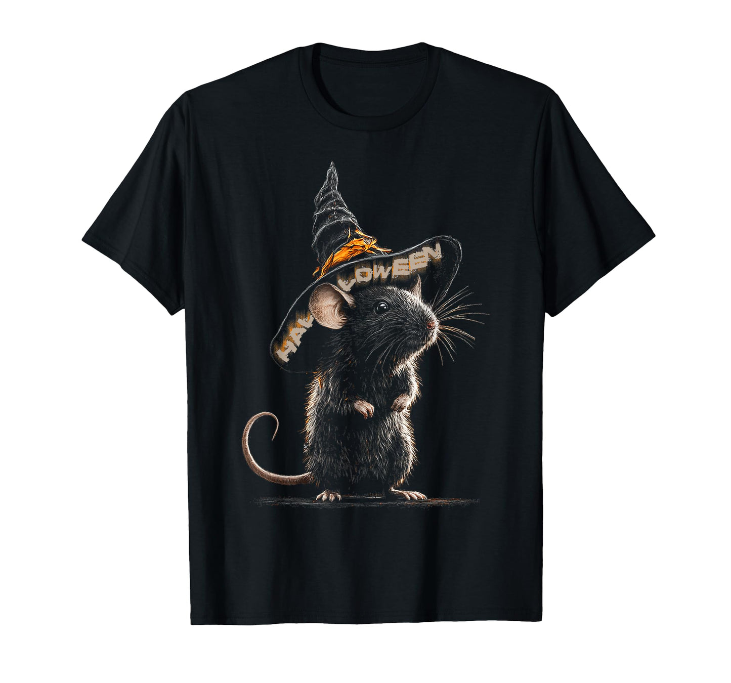 Halloween Mouse Witch Costume Fun T-Shirt