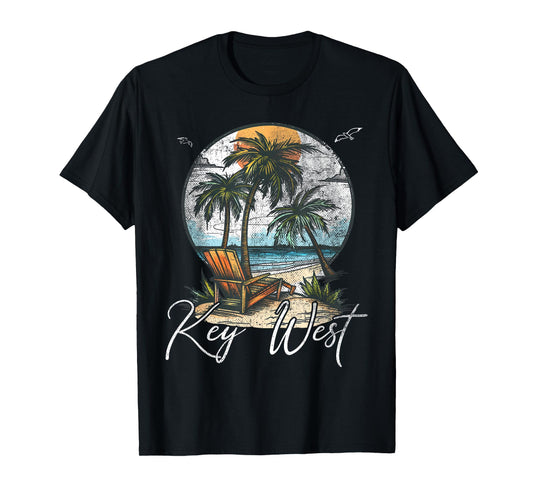 Key west Florida FL | Palm trees T-Shirt