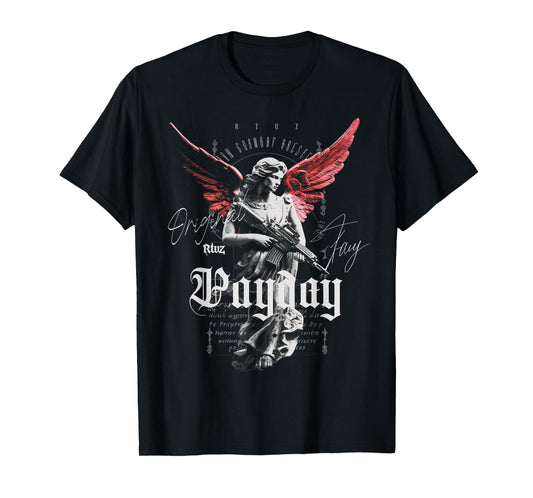Hip Hop Y2K Vintage Hipster Edgy Urban Streetwear Angel T-Shirt