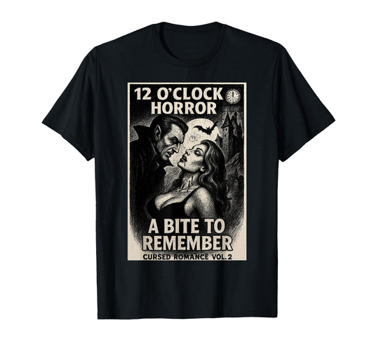 Cursed Romance Vol. 2 – A Bite to Remember Vampire Horror T-Shirt