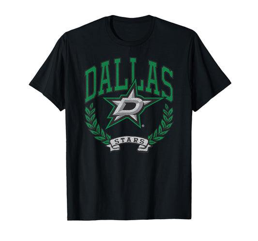 Dallas Stars Vintage Victory Dark Heather Licensed T-Shirt