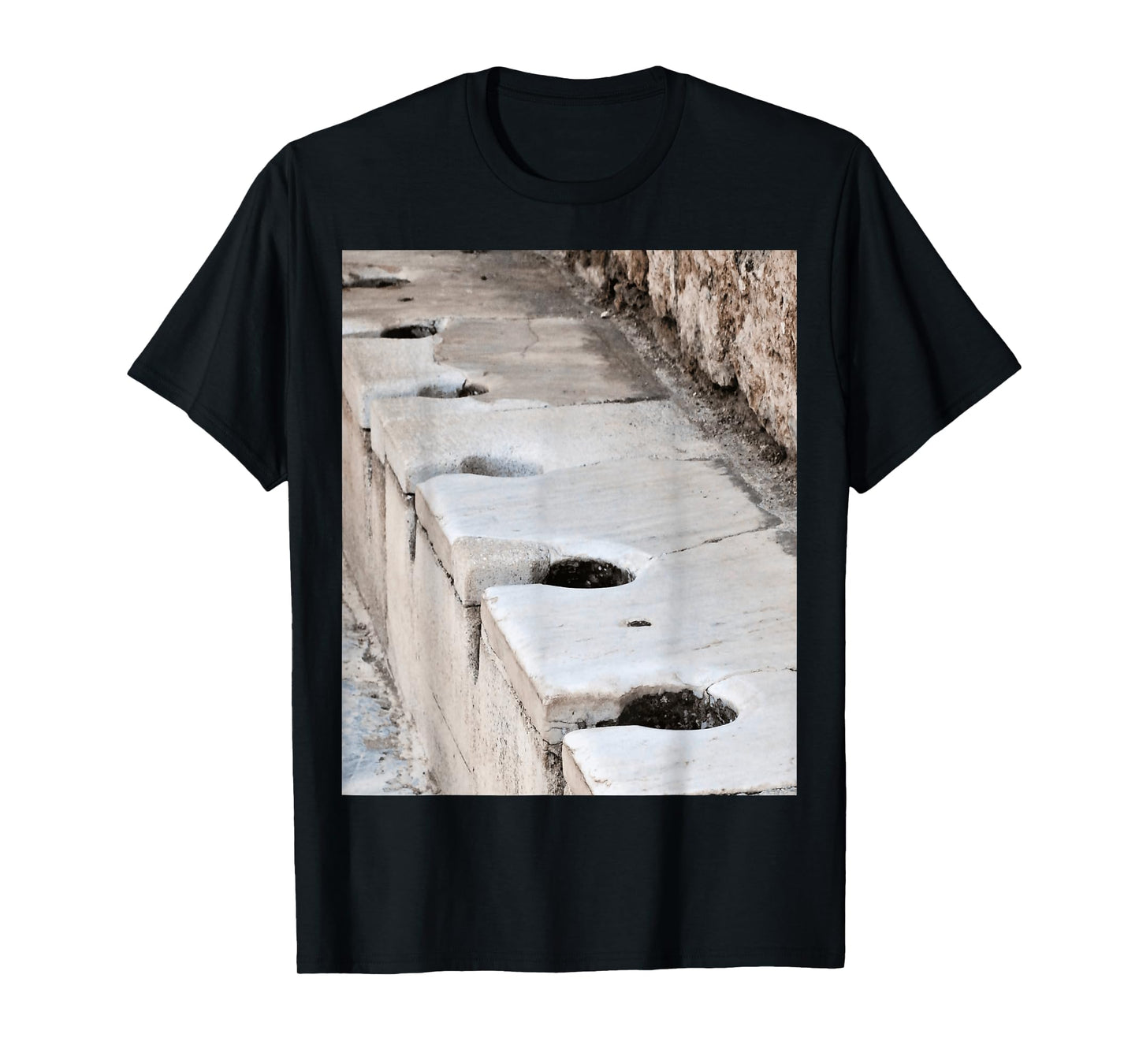 Latriana, Ancient Roman Lavatory In Ephesus Turkiye T-Shirt