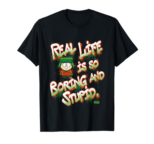 South Park Kyle Real Life Graffiti T-Shirt