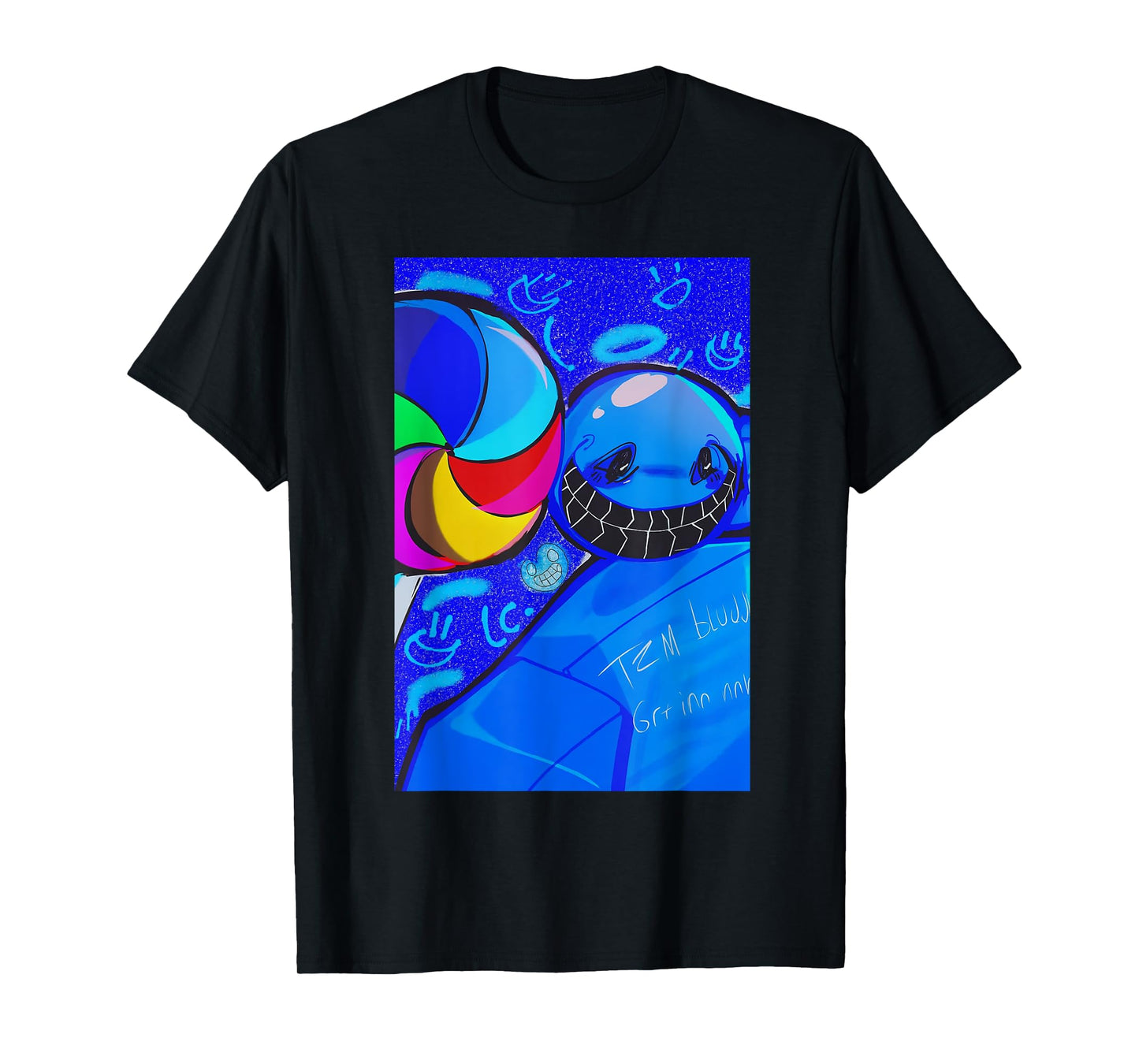 Vintage TEM Bluudude Get in Now TEM Blue Dude T-Shirt