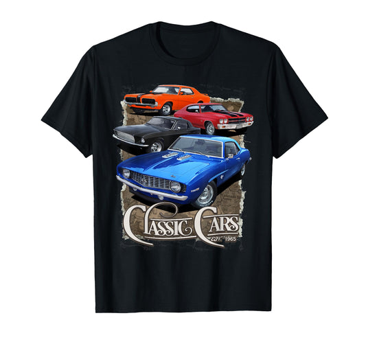 1970 64 65 66 67 68 69 71 72 Chevelle Chevys SS Muscle Car T-Shirt