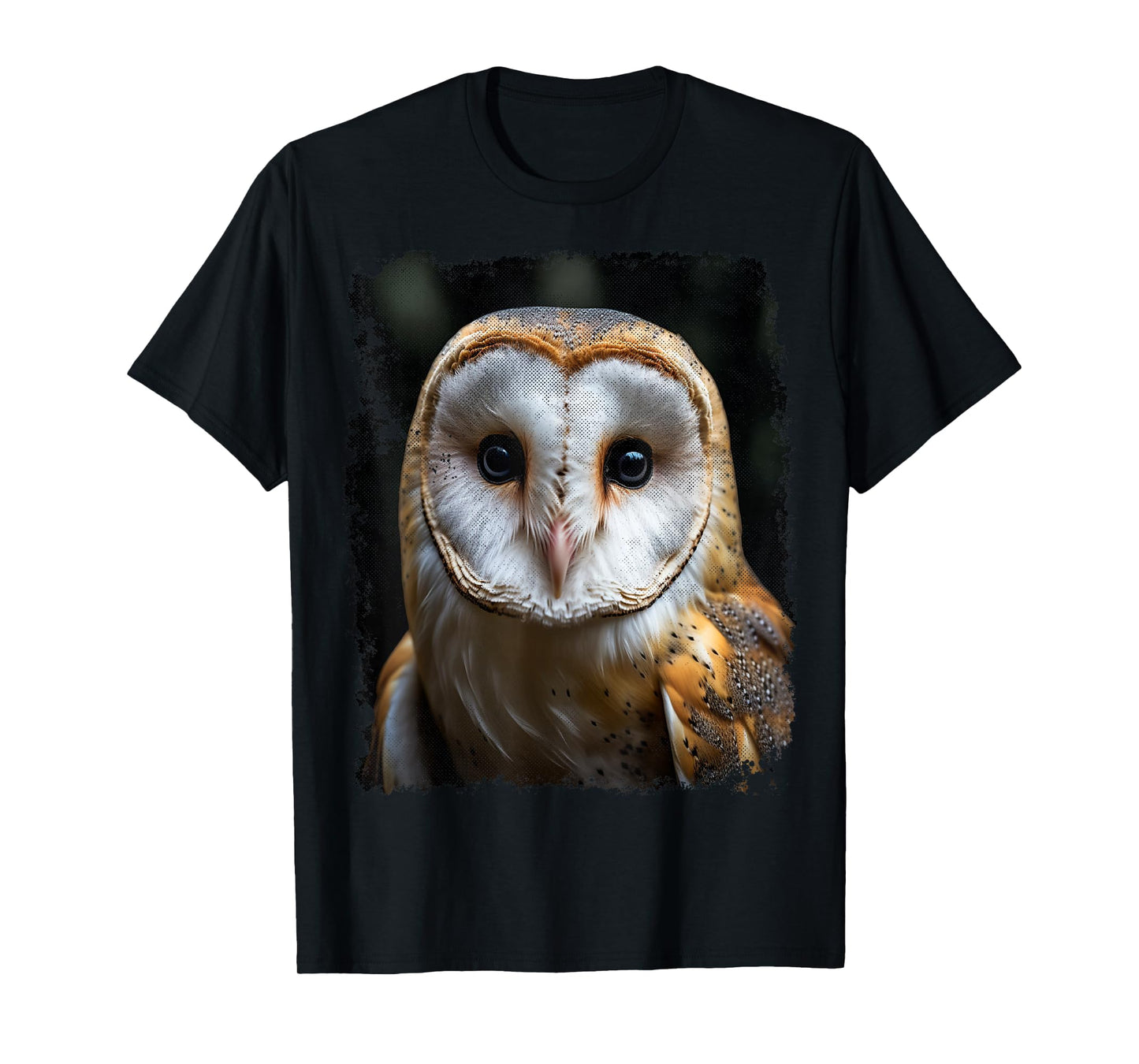 Vintage Barn Owl Animal Graphic T-Shirt