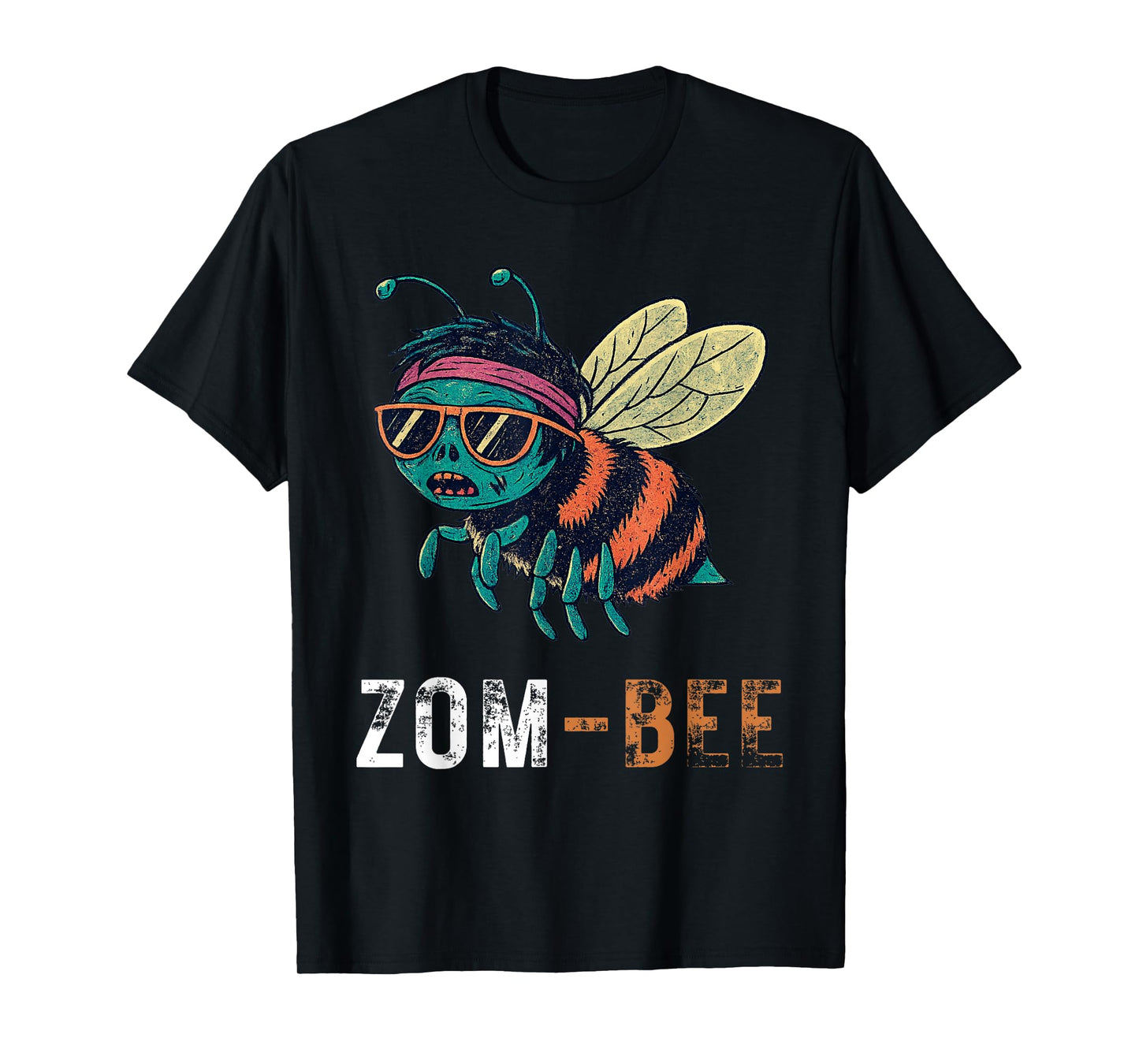Zom Bee Vintage Halloween Costume T-Shirt