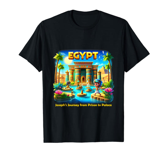 VBS 2025 Camp Youth Trip Egypt Adventure Kids T-Shirt