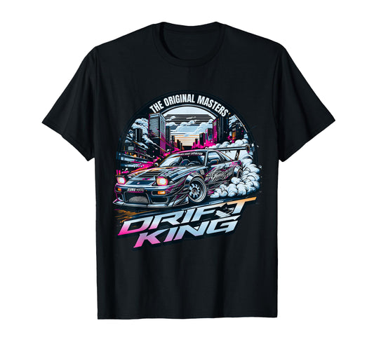 Cool Racing Vintage Japanese JDM Tokyo Japan Drift Race Car T-Shirt