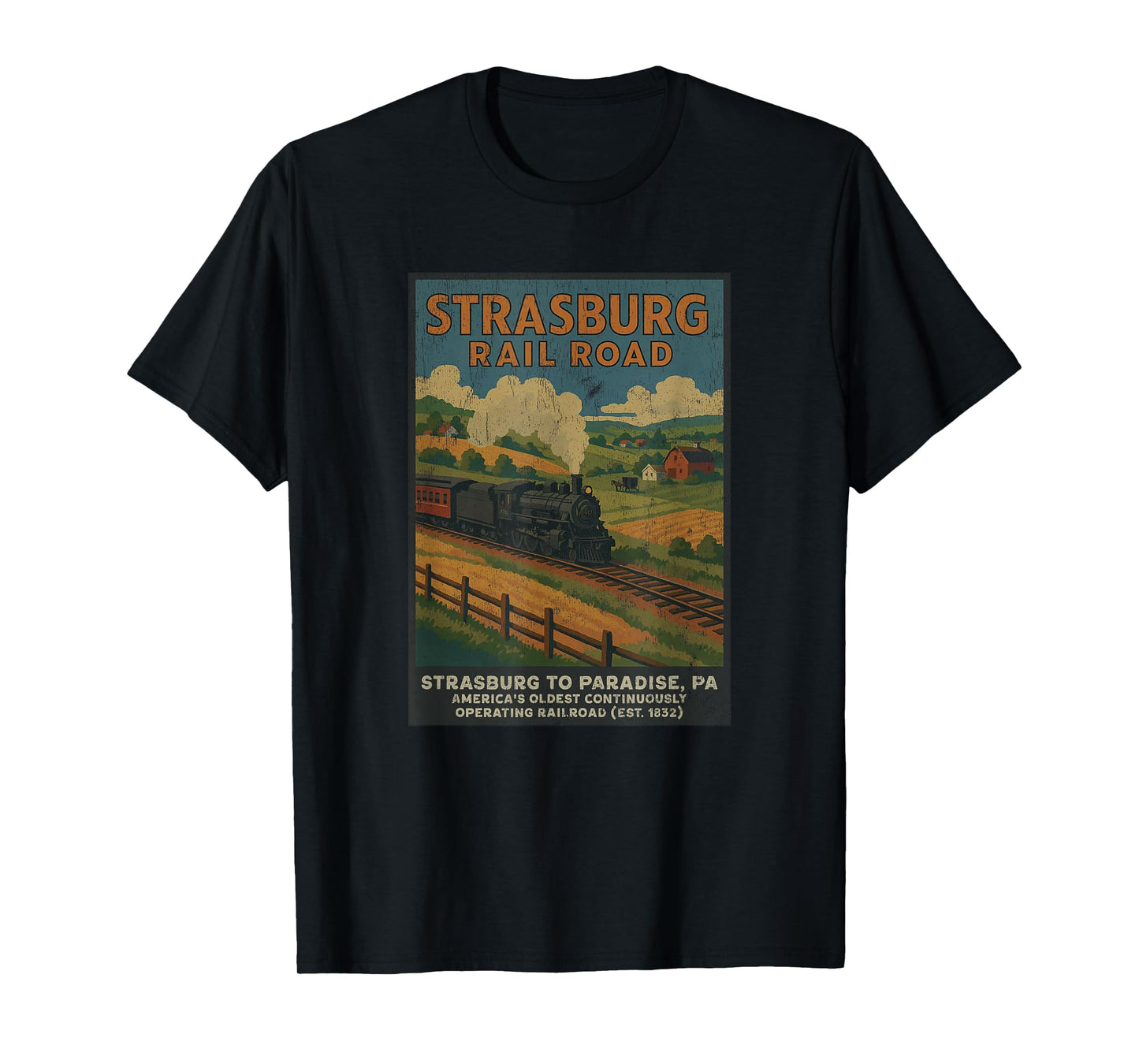 Strasburg Rail Road Pennsylvania T-Shirt