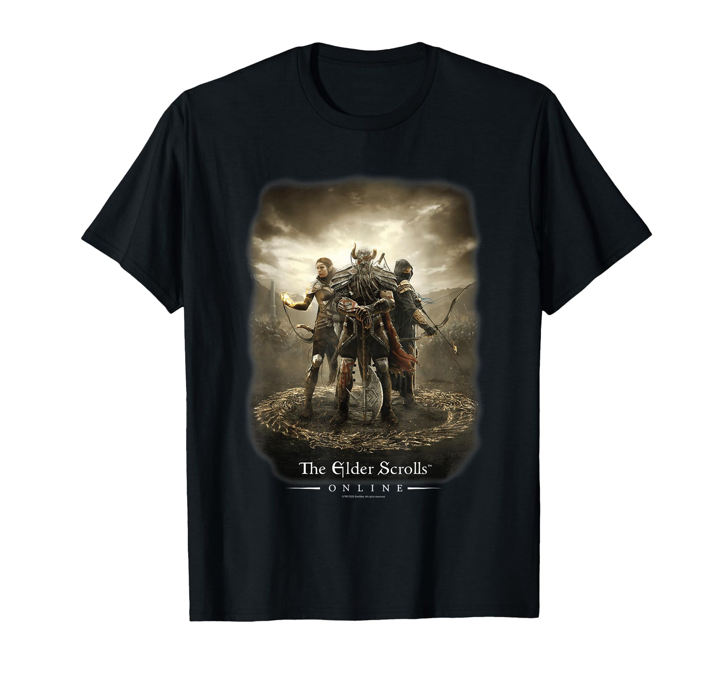 Elder Scrolls Online Trio of Tamriel Video Game T-Shirt