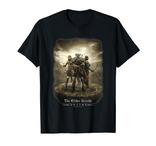 Elder Scrolls Online Trio of Tamriel Video Game T-Shirt