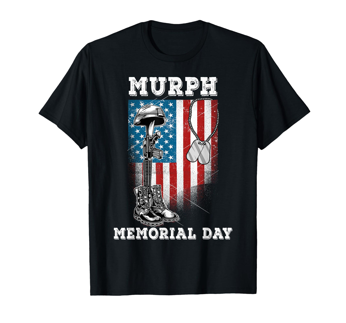 Murph 2021 Workout Challenge American Memorial Day Murph T-Shirt