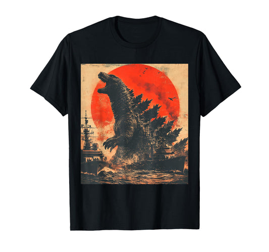Retro Vintage Japanese Legendary Monster Kaiju T-Shirt