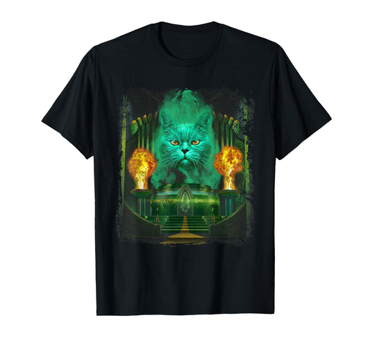 Vincent Hie Movie Parody Wizard Oz Cat Great Powerful Wicked T-Shirt