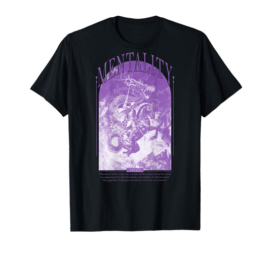 Hip Hop Vintage Hipster Edgy Urban Y2K Back Print Streetwear T-Shirt