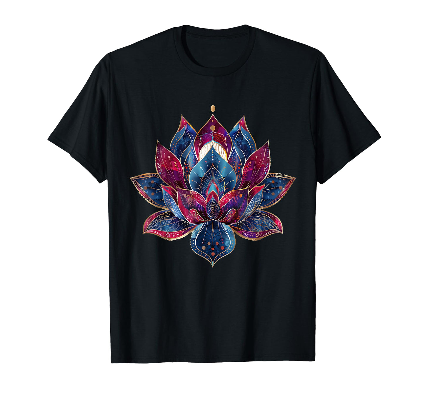 Lotus Flower Vintage Japanese Zen Buddhist Buddhism Yoga T-Shirt