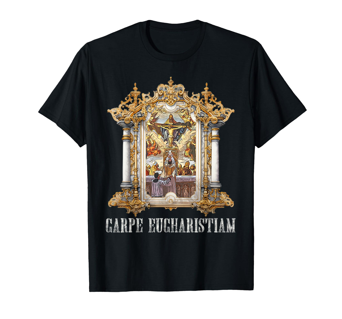 Eucharistic Consecration Traditional Latin Mass Catholic T-Shirt