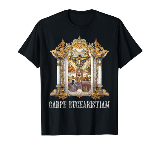 Eucharistic Consecration Traditional Latin Mass Catholic T-Shirt