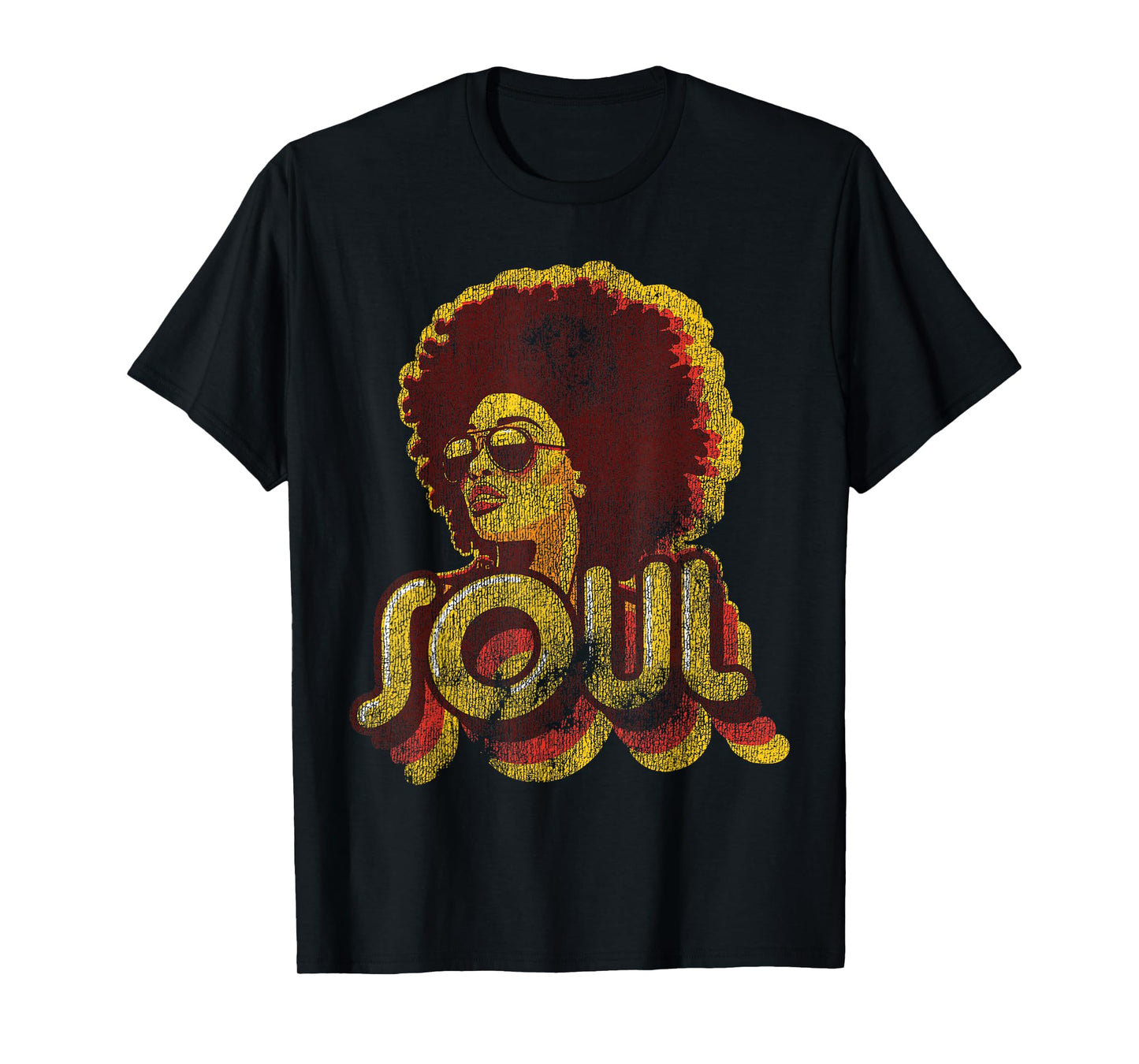 70s Funk Afro Soul Retro Vintage 70s Retro Soul T-Shirt